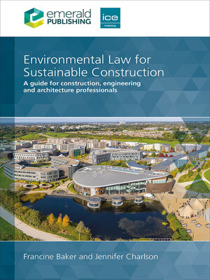 cover image of Environmental Law for Sustainable Construction